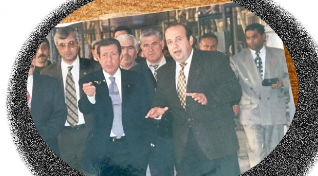 Tarihte bir gün. Bakan Oral Seramiksan'da