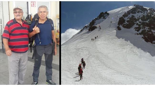 Turdak sporcusu Gürcistan'daki Kazbek Dağı tırmanışına gitti