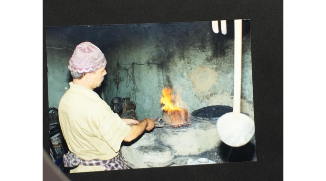 Turgutlu'nun son kalaycı ustalarından...