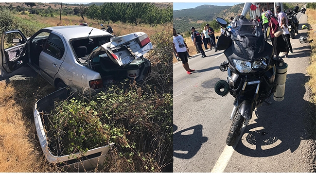TUTSO Meclis Başkanı Semizler kaza geçirdi