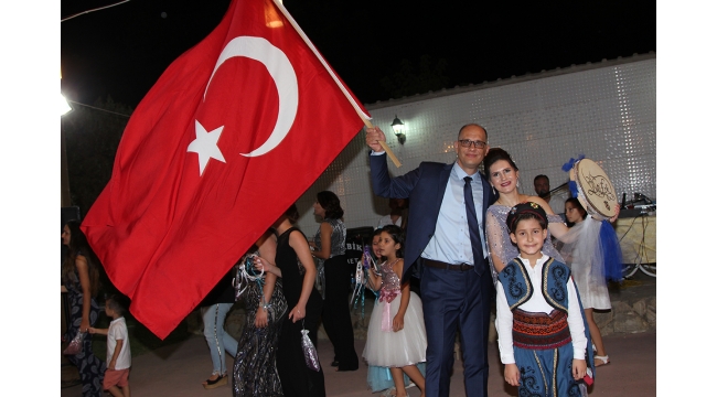 Yılmaz ailesinin mutlu günü