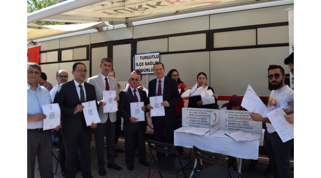 Turgutlu'da kan ve kök hücre bağışı kampanyası