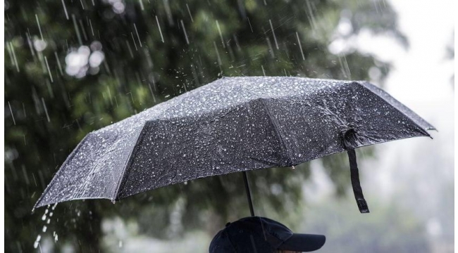 Meteorolojiden kuvvetli gök gürültülü sağanak yağış uyarısı