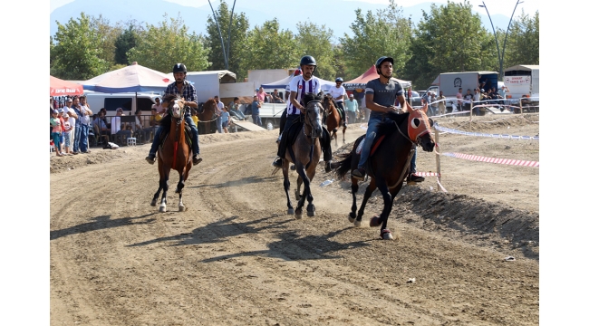 Rahvan at yarışları heyecanı Turgutlu'da yaşandı
