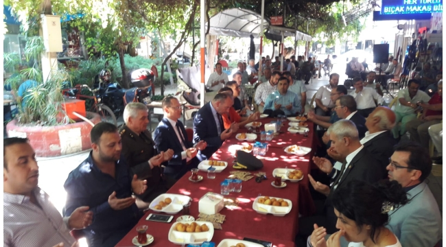 Şehit ve gaziler için mevlid-i şerif okutuldu, lokma dağıtıldı