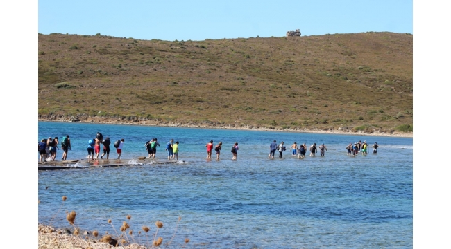 Turdak, Cunda - Pateriça Yalancı Boğaz’daydı