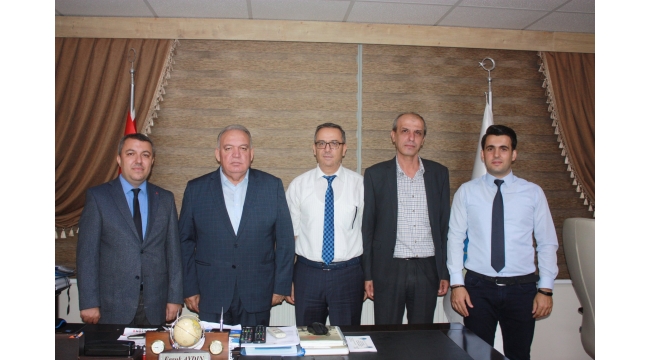 Turgutlu Meslek Yüksekokulu'ndan Faruk Aydın'a teşekkür belgesi