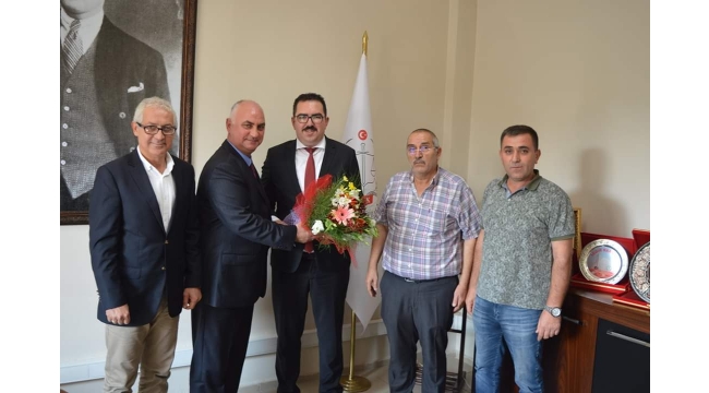 Adalet Komisyonu Başkanı Kuşçu, Ticaret Borsasını ağırladı