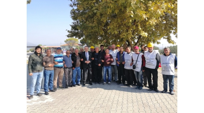 Milletvekili Bakırlıoğlu direnişteki madencileri ziyaret etti