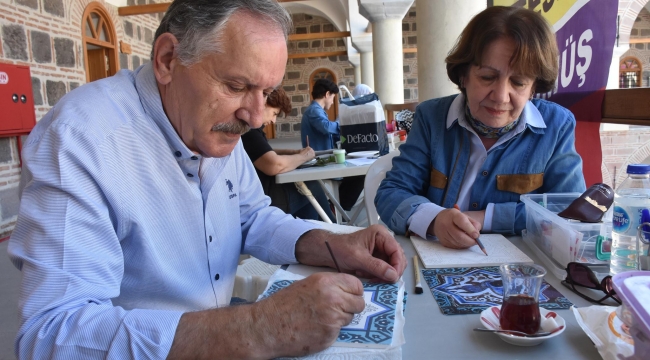 SAĞLIĞI SANATTA BULAN ÇİFT, HERKESE TAVSİYE ETTİ