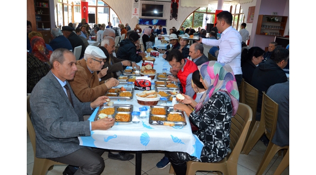 Turgutlu'da Gazi Sofrası kuruldu