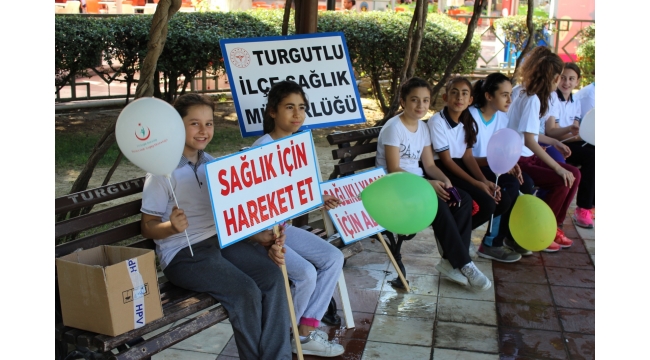 Turgutlu'da sağlıklı yaşam yürüyüşü