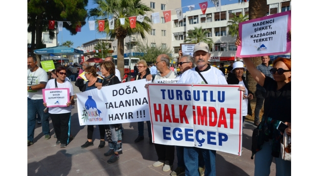 Turgutlu Halk İmdat, Ayvalık’ta ‘Su ve Vicdan’ yürüyüşüne katıldı
