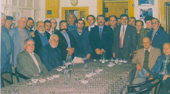 Yunus Erkan 21 mahalle muhtarıyla bir araya geldi