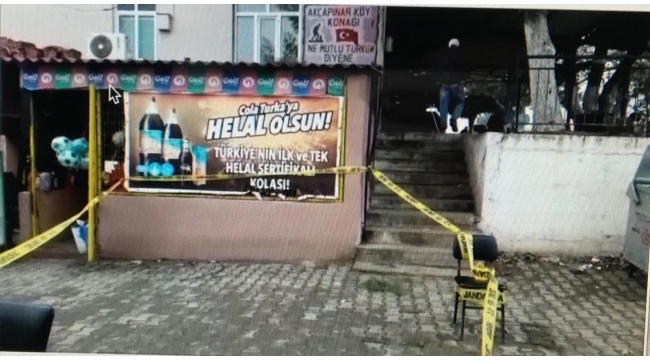 Akçapınar'da köy konağına silahlı saldırı