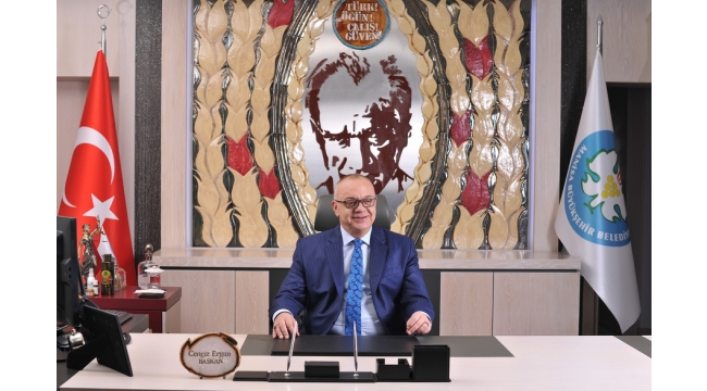 Başkan Ergün, Büyük Önderimizi Andı