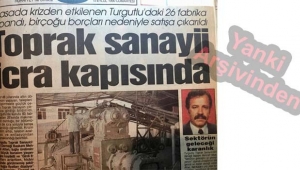 'Bir zamanlar ilçe ekonomisine yön veriyordu'