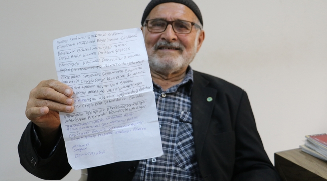 'Cengiz Bey'in hizmeti tarihlere geçecek'