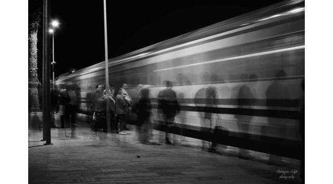 Kursiyerler Turgutlu Tren Garı’nı fotoğrafladı