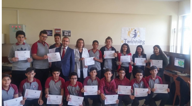 Şehit Anıl Barış Çetin MTAL 'Avrupa Kodlama Haftası'na katıldı