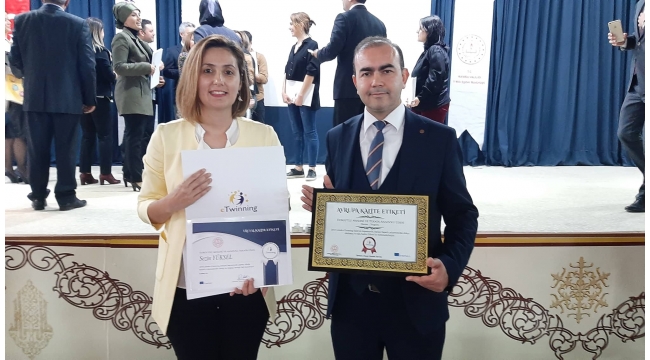 Şehit Anıl Barış Çetin MTAL’ye 4 kalite etiketi ödülü birden!