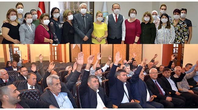 Turgutlu Kent Konseyi kadınlar ve muhtarlar meclisleri toplandı