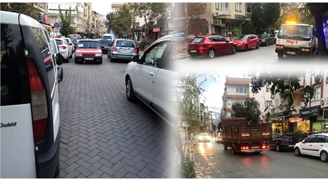 Türkmen Yolunda hatalı park temizliği 