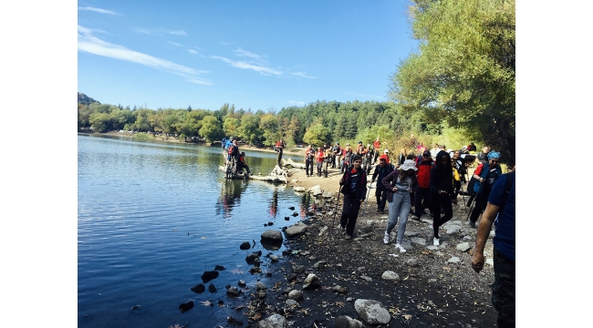 Zirve dağcıları Kurudere - Karagöl parkurunda Ata'mızı andı
