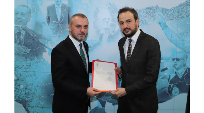 Ak Parti'de başkanlığa Av. Serkan Baş atandı