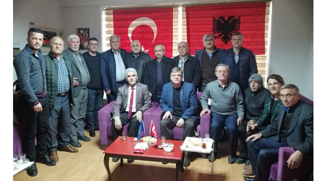 Arnavut Derneği, Kosova Cumhuriyeti Bursa Koordinatörü Gündüz'ü ağırladı