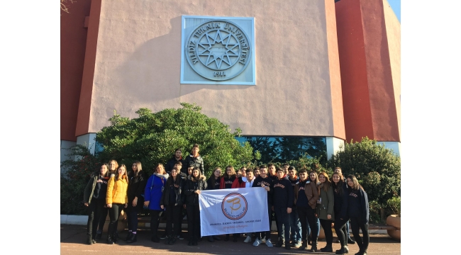 Bilgikent Anadolu Lisesi’nden üniversite gezisi