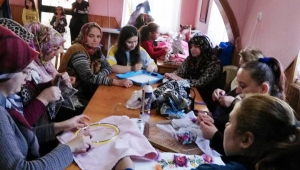Halk Eğitim’den dikim eğitimini tamamlayan 104 kursiyere sertifika