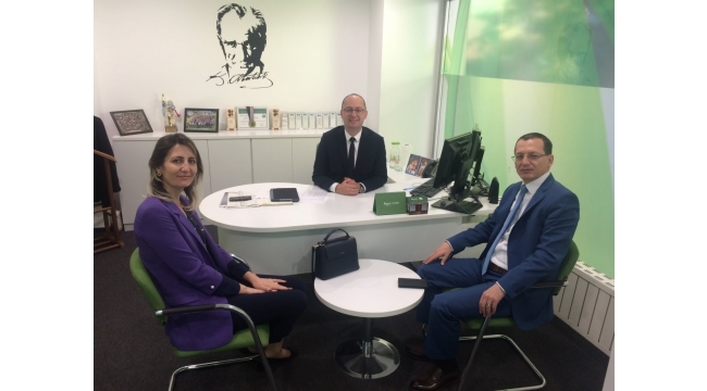 Kaymakam Yılmaz’dan Garanti Bankası Turgutlu Şubesine ziyaret