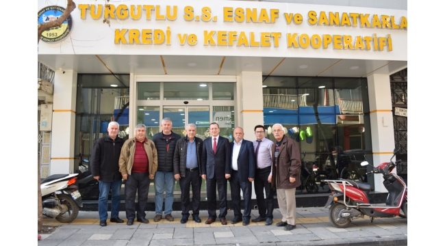 Kaymakam Yılmaz, Esnaf ve Kefalet Kooperatifini ziyaret etti