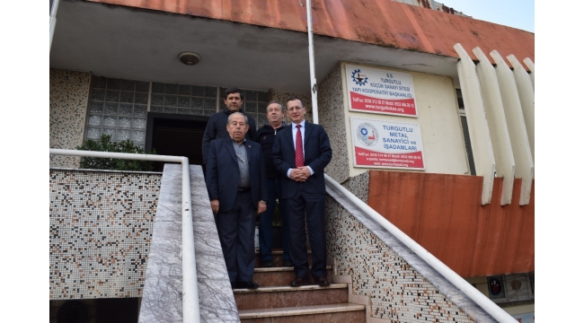 Kaymakam Yılmaz, sanayi sitesi hakkında bilgiler aldı