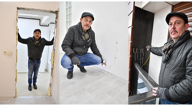 Kiracı boşalttığı evin kapılarını, kombi ve peteklerini söktü!