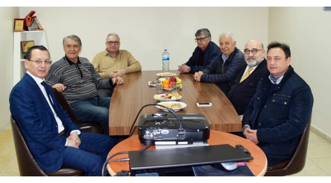 Tuğla ve kiremit sanayicileri Kaymakam Yılmaz’ı ağırladı