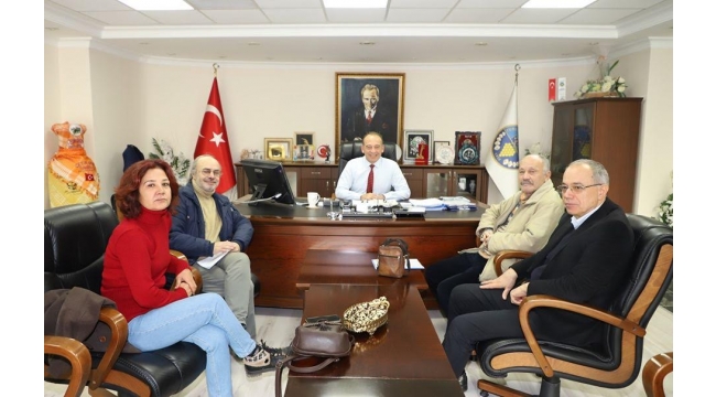 TURÇEP ile Başkan Akın’dan çevre ve hukuk görüşmesi