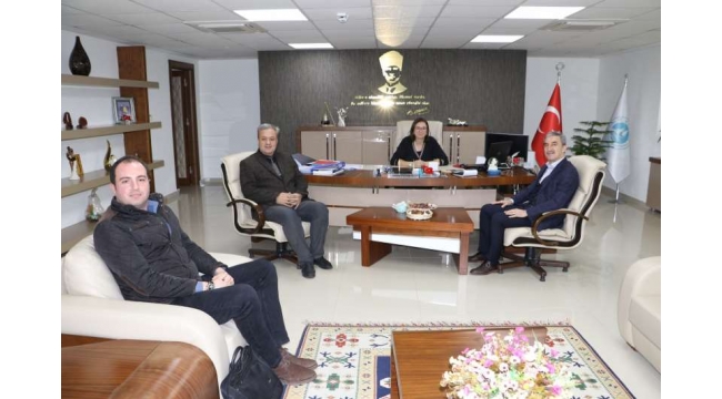 Turgay Şirin, MASKİ Genel Müdürünü ziyaret etti