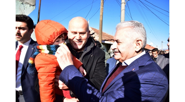 Binali Yıldırım Manisa’da