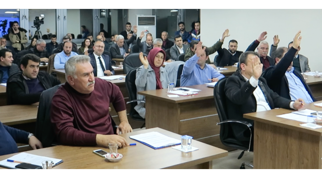 Denetim komisyonuna 5 üye seçildi