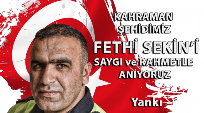 'Kahraman Şehit Fethi Sekin'