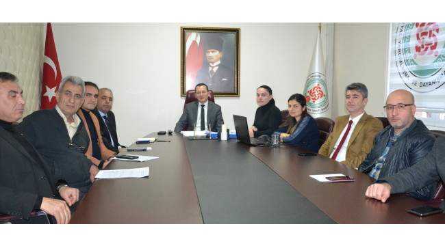 Kaymakam Yılmaz, Sosyal Yardımlaşma ve Dayanışma Vakfının 2019 faaliyetlerini değerlendirdi