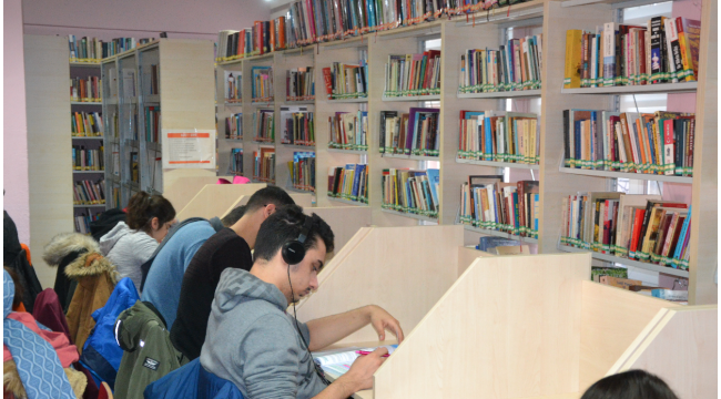 Kütüphane’den 40 bin 065 kişi faydalandı
