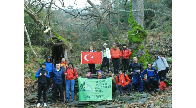 Olympos dağcıları Yiğitler-Kurudere parkurunda yürüdü