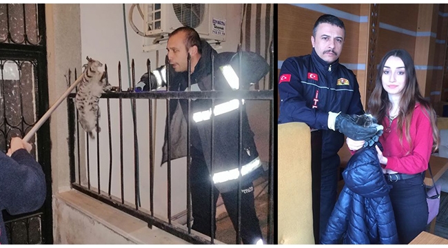 İtfaiyeden Hayvan Dostlarına Yaşam Eli