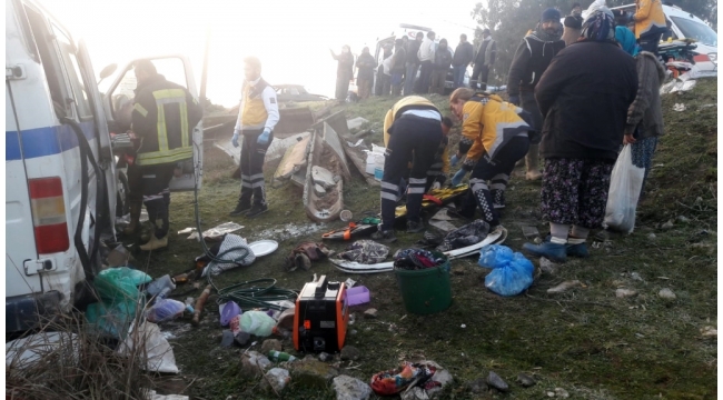 İtfaiyeden trafik kazasına önemli müdahale