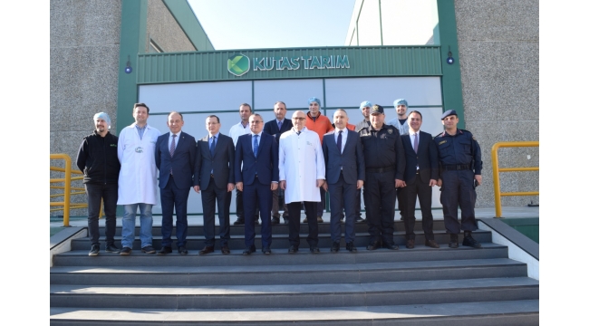 Kütaş Tarım protokol üyelerini konuk etti