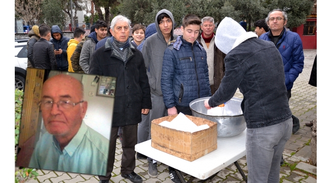Merhum öğretmen Baki Okur hayrına lokma döküldü