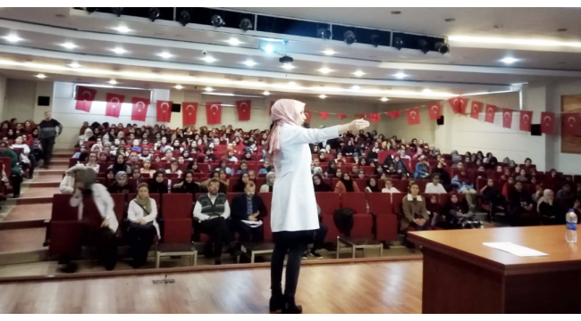 Öğrencilere omurga sağlığını korumanın yolları anlatıldı